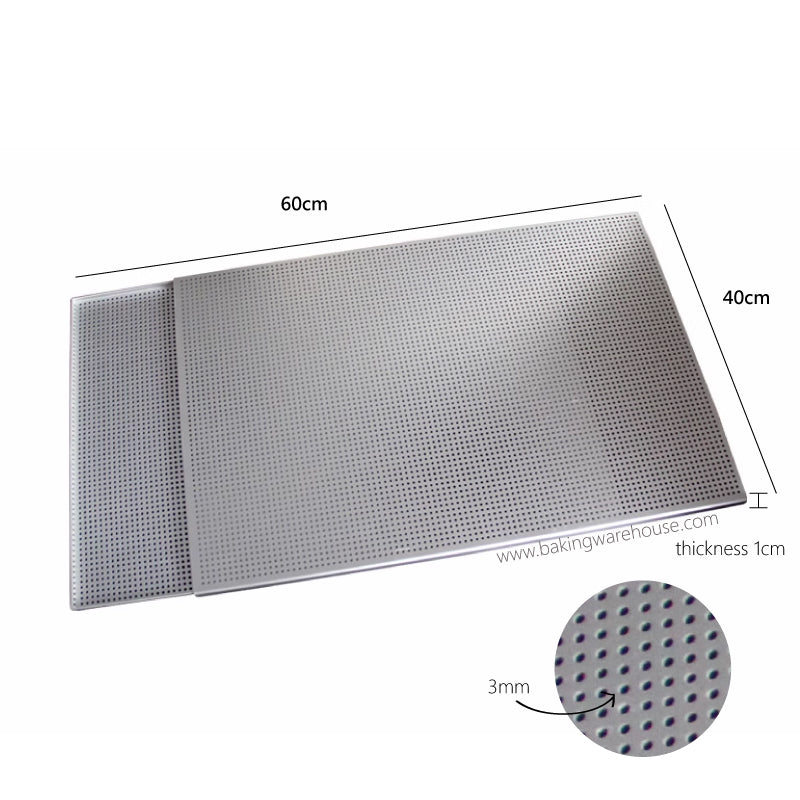 Perforated Puff pastry baking tray | Mille feuille baking pan 60x40cm