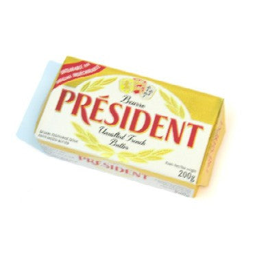 President unsalted french butter