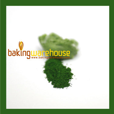 Green Edible color powder -oil base