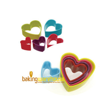 Plastic cookie cutter - heart