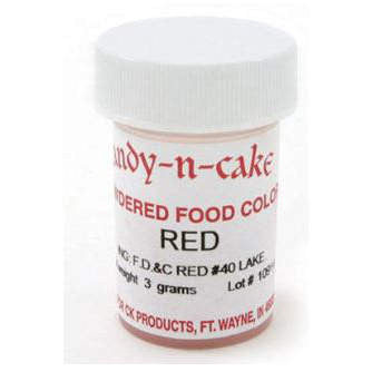 candy n cake red powder