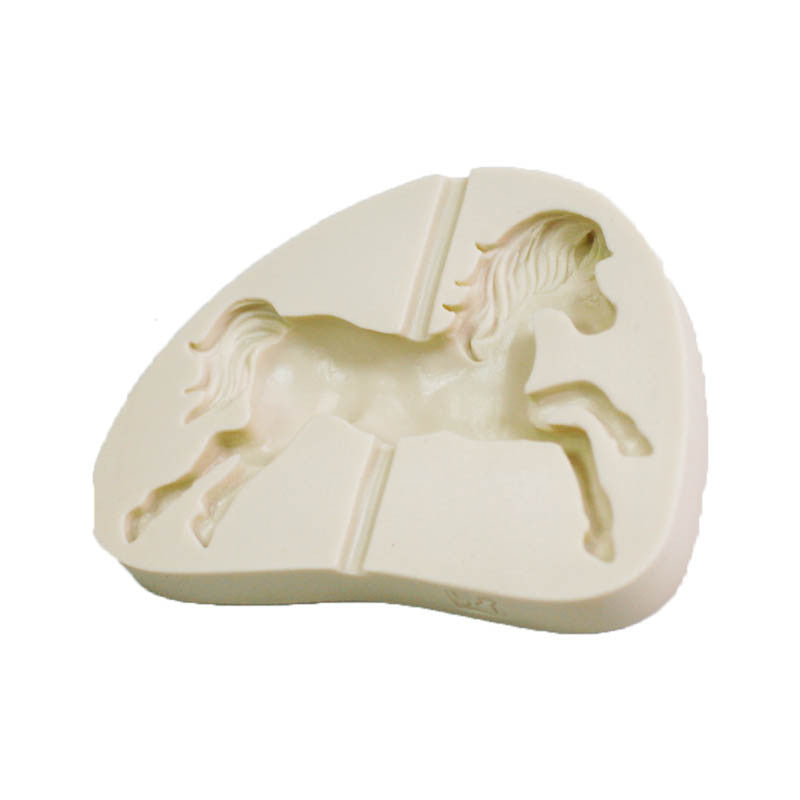 silicon gum paste mold- horse