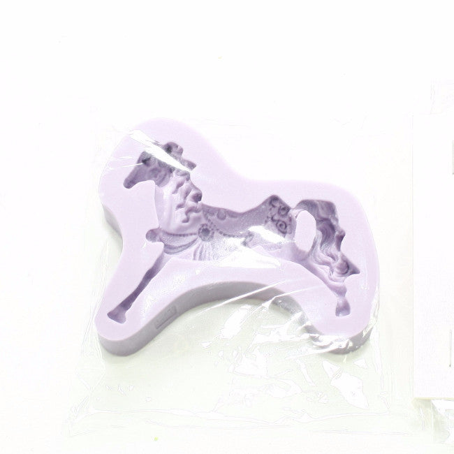 silicon gum paste mold- horse 1
