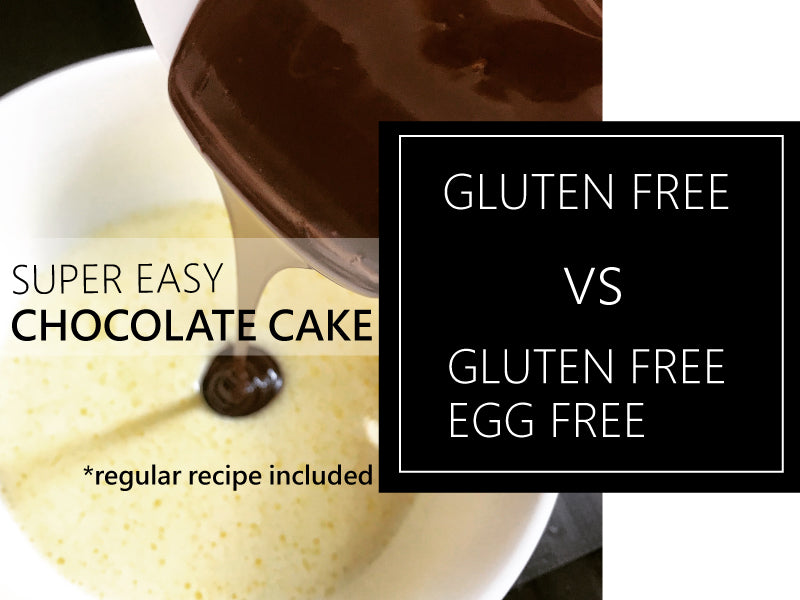 Easy make Gluten Free Cake (egg free) Chocolate Cake