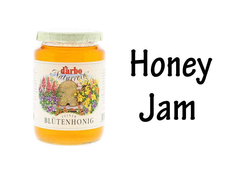 
    Honey, Fruit Jam
  