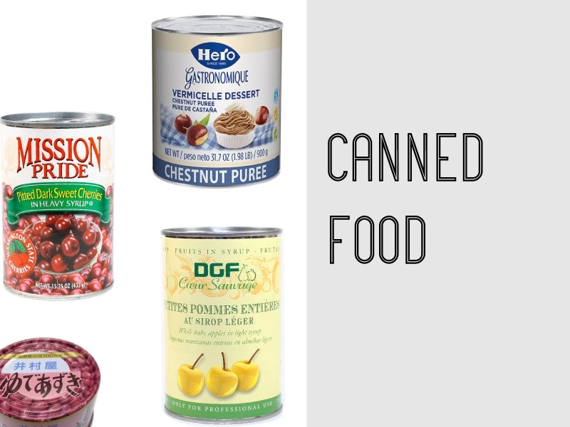 
    Canned Food
  