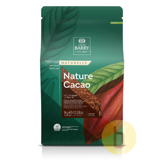Cacao Barry - Nature Cacao Powder Natural 1KG