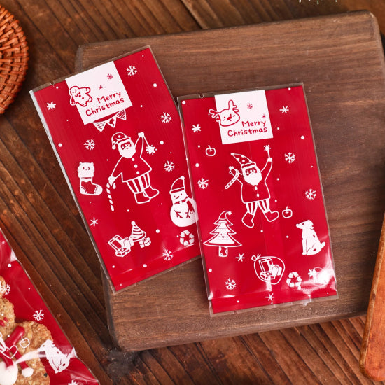 Small Cookie bag (red xmas)
