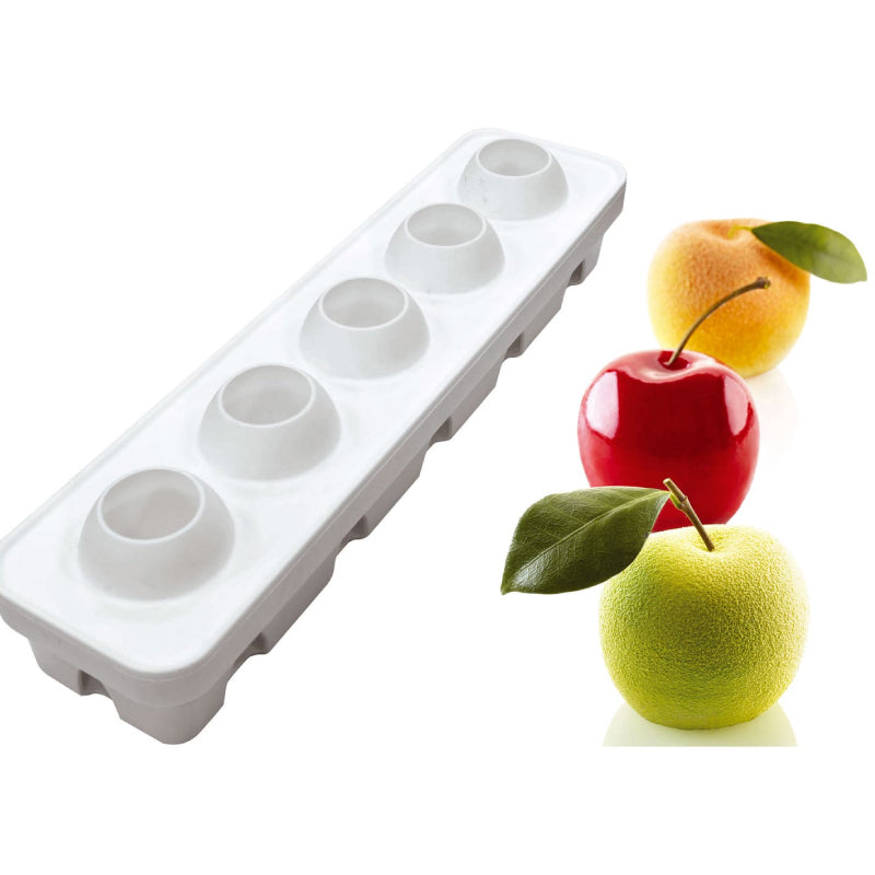 Fruit Silicone Mould (Apple/Peach/Cherry)