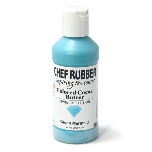 Chef Rubber Jewel Colored cocoa butter 200g BakingWarehouse