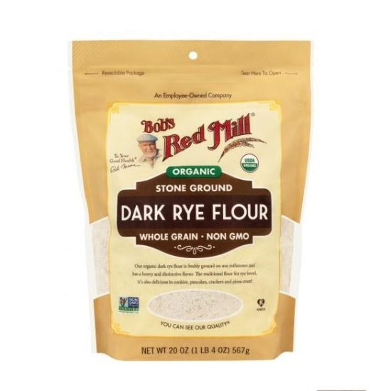 Organic Flour -Dark Rye Flour