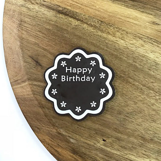 Happy Birthday Chocolate Tag