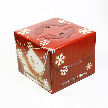 Christmas box -snowman