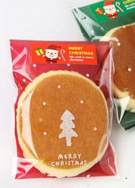 Christmas Individual Cookie bag -Red