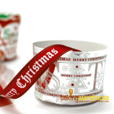 X'mas muffin cup-silver