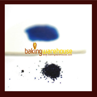 Blue edible color powder -water base
