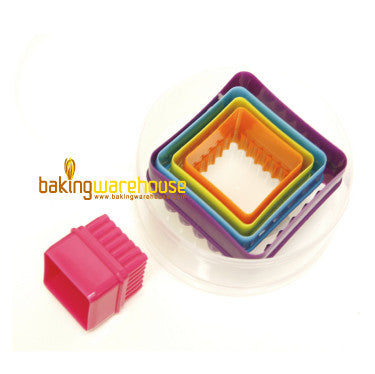 Plastic cookie cutter-square