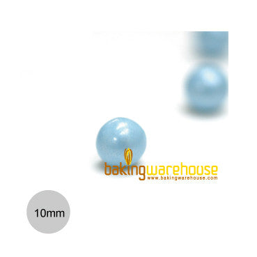 Chocolate Pearl 10mm -Shimmer blue