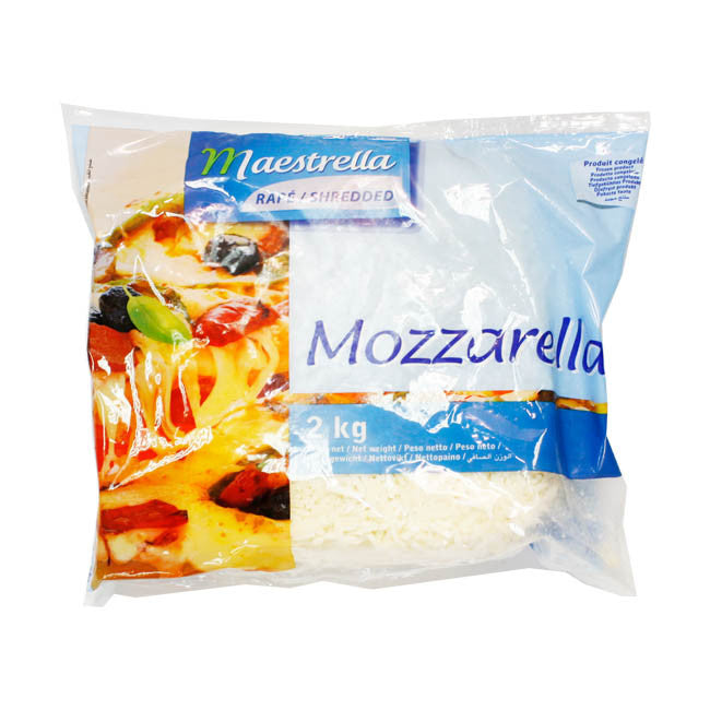 Shreded Mozzarella cheese 2kg