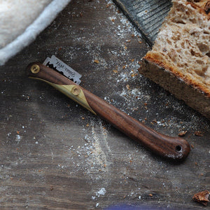 胡桃木麵包刀