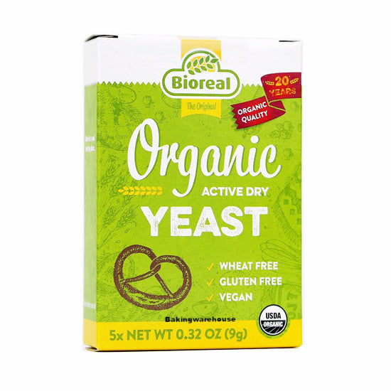Organic Active Dry Yeast - Gluten free