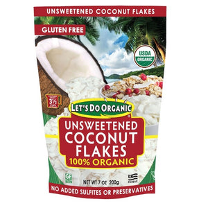Organic coconut flakes
