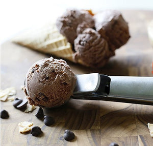 Ice Cream / Cookie dough Scoop with trigger Spoons