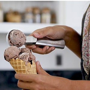 Ice Cream / Cookie dough Scoop with trigger Spoons