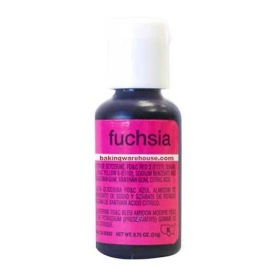 Fuchsia color gel -Chef Master