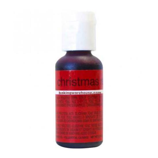 Christmas red color gel -Chef Master