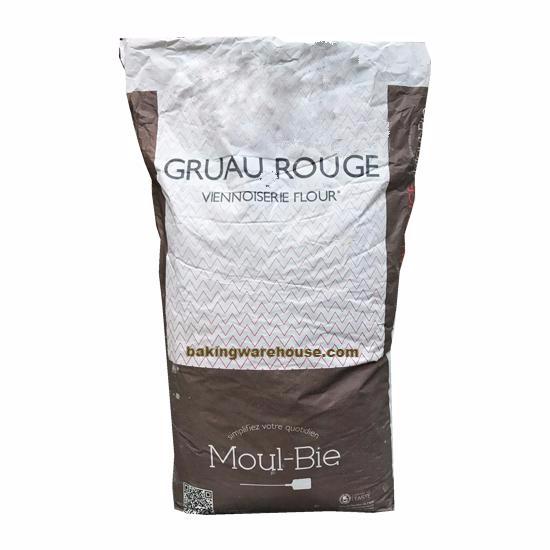 T45 French Pastry  flour 25kg | Gruau Rouge
