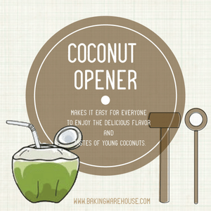 Coconut Opener Set