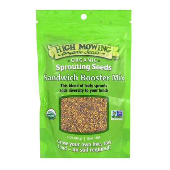 Organic Sandwich Booster Mix seeds | Sprouting Seeds