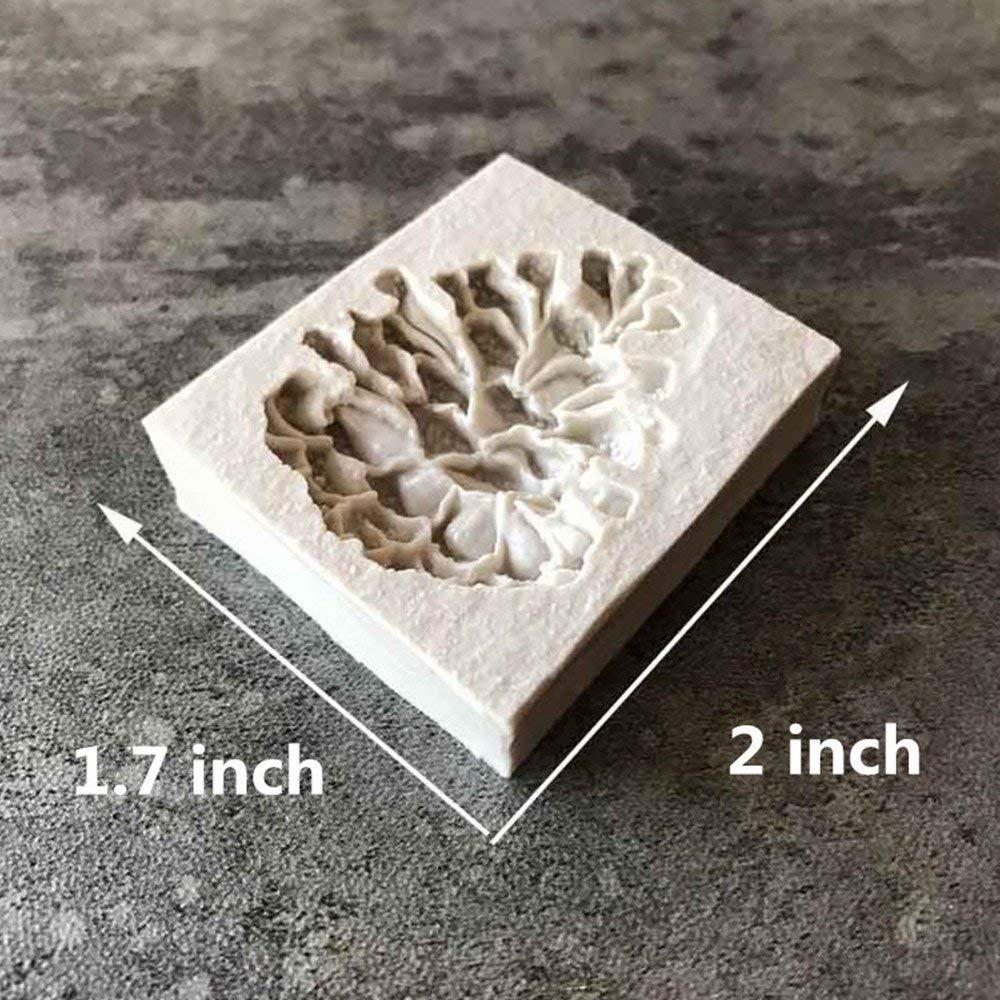 Silicon gum paste mold- Pine mold