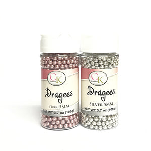 Dragees |  pearl 5mm 3mm