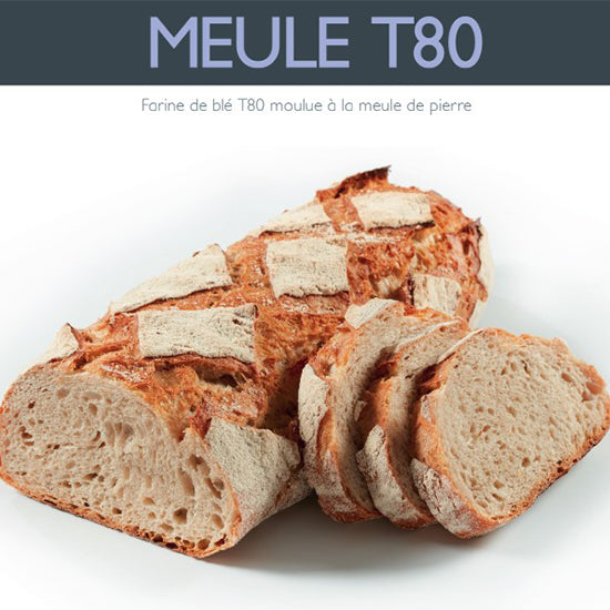 T80 French bread flour 25kg | stone ground