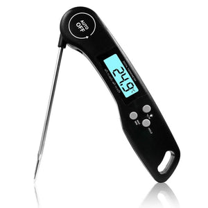 Digital thermometer foldable