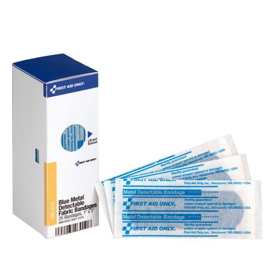 Detectable Blue bandages