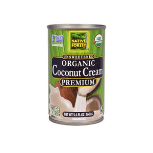 Unsweetened Organic Coconut Cream-Premium