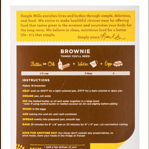 Gluten free Brownies mix