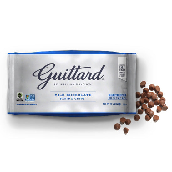 Guittard Milk chocolate baking chips 31%