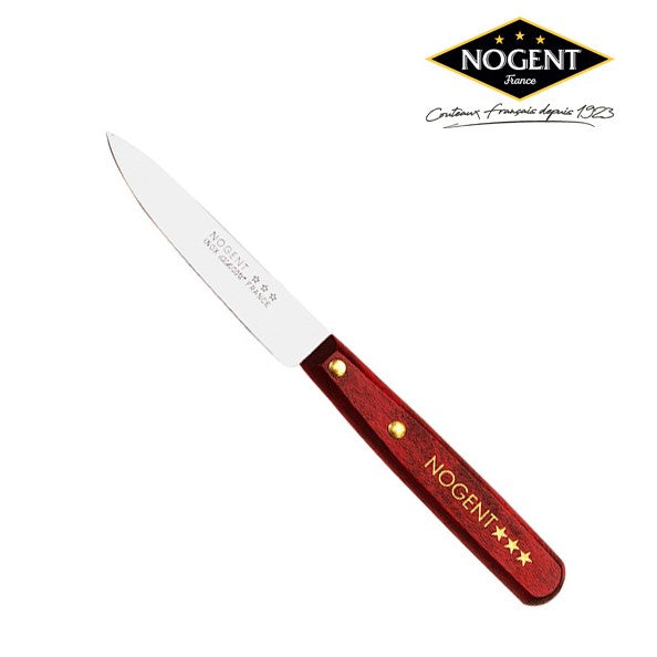 Paring Knife 9cm SMOOTH blade Wooden handle