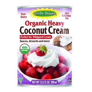 Lets do organic heavy coconut cream