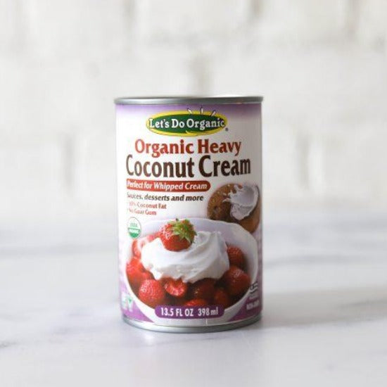 Organic coconut cream | whipping cream