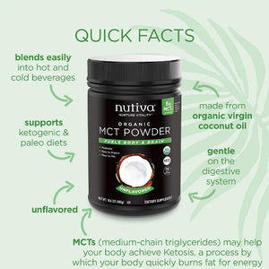 有機中鏈甘油三酯粉 | MCTpowder