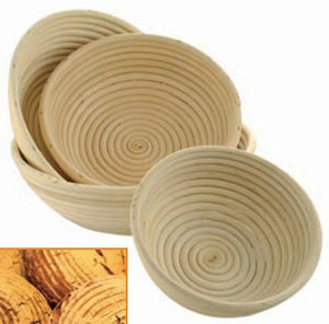 Banneton round 20 cm bread dough proofing basket 麵包發酵籐盆