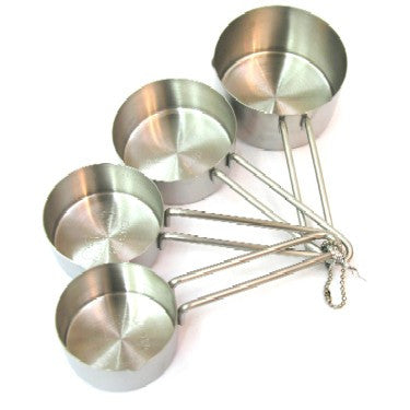 Stainless steel Measuring cup 1/4-1cup