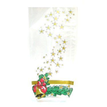 Christmas bell Cookie bag 120 x 225mm