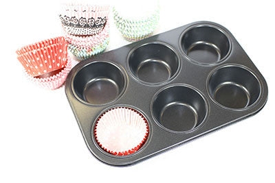 Non stick Muffin pan 6 cups