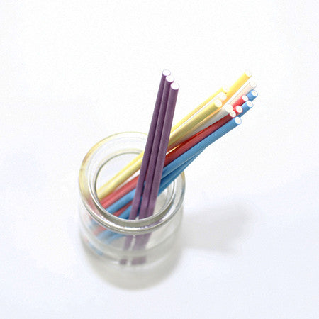 Lollipop paper stick 15 cm -color